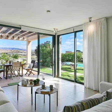 Villa Salobre Terraza Dos Luxury Retreat In Gran Canaria Private Outdoor Heatable Pool Bbq Facilities Shaded Outdoor Dining Area Salobre, Las Palmas