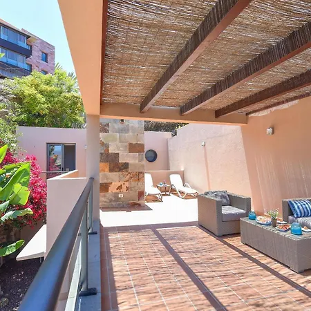 Salobre Terraza Dos Luxury Retreat In Gran Canaria Private Outdoor Heatable Pool Bbq Facilities Shaded Outdoor Dining Area Salobre, Las Palmas